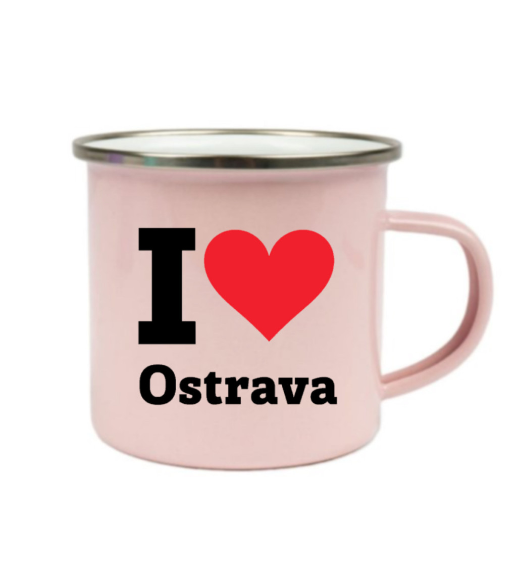 Plecháček růžový: I love Ostrava
