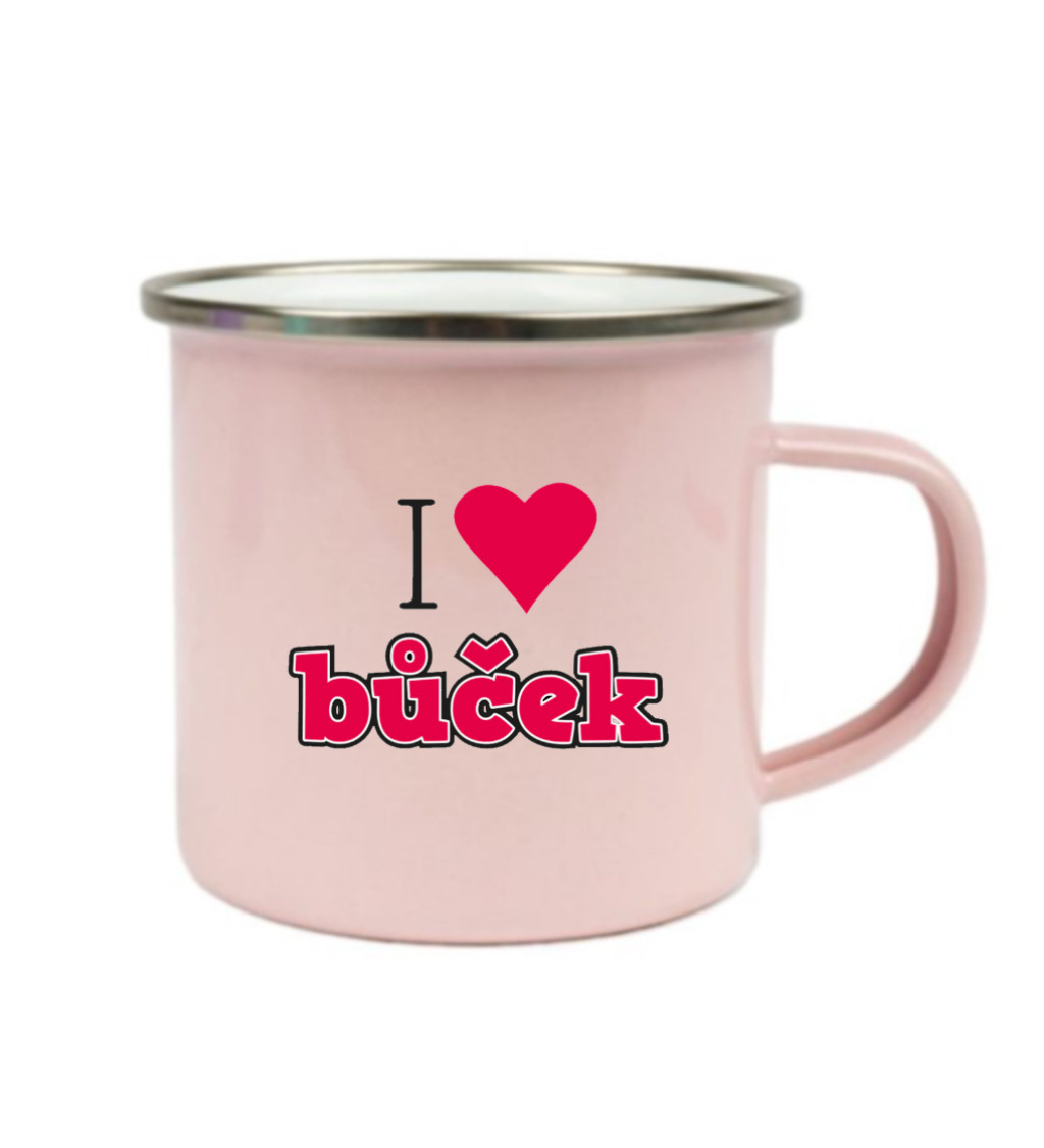 Plecháček růžový: I love bůček