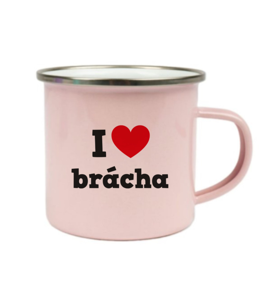 Plecháček růžový: I love brácha