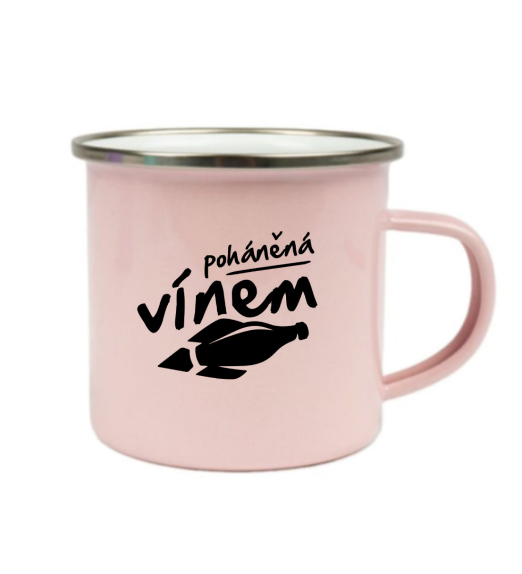 Plecháček růžový: Poháněná vínem