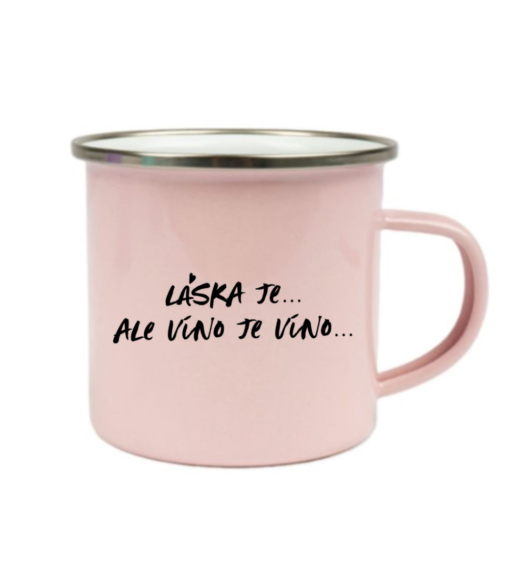 Plecháček růžový: Víno je víno