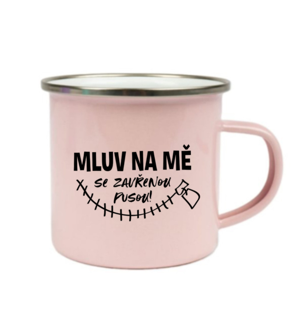 Plecháček růžový: Mluv na mě se zavřenou pusou