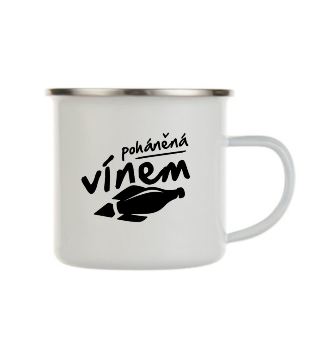 Bílý plecháček: Poháněná vínem