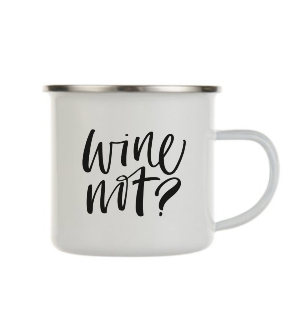 Bílý plecháček: Wine not?