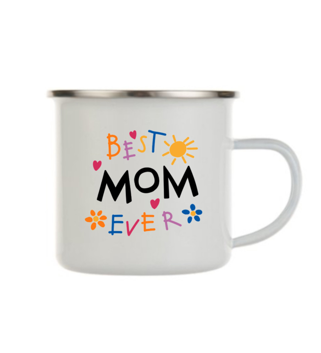 Bílý plecháček: Best mom ever