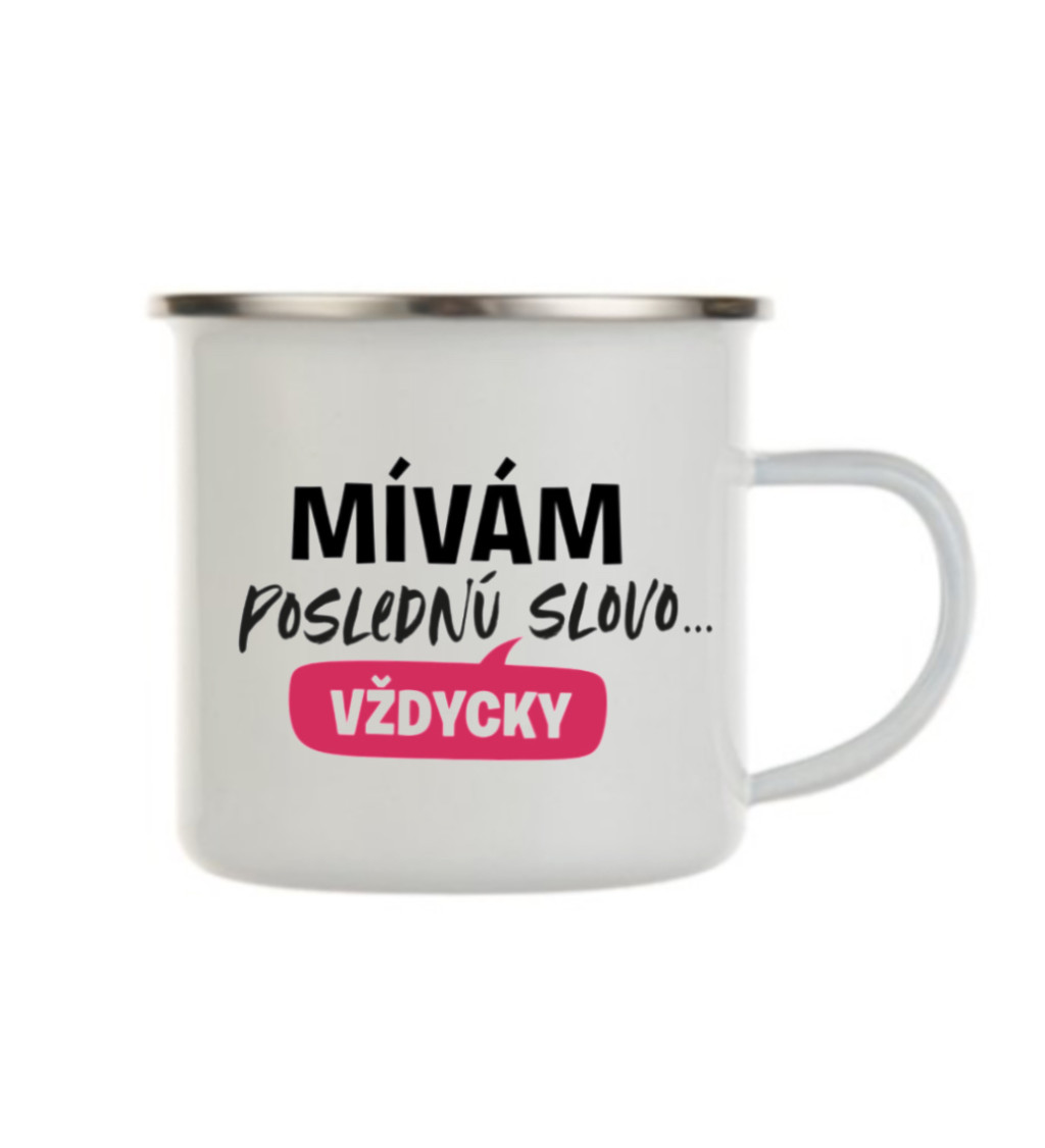 Bílý plecháček: Mívám poslední slovo