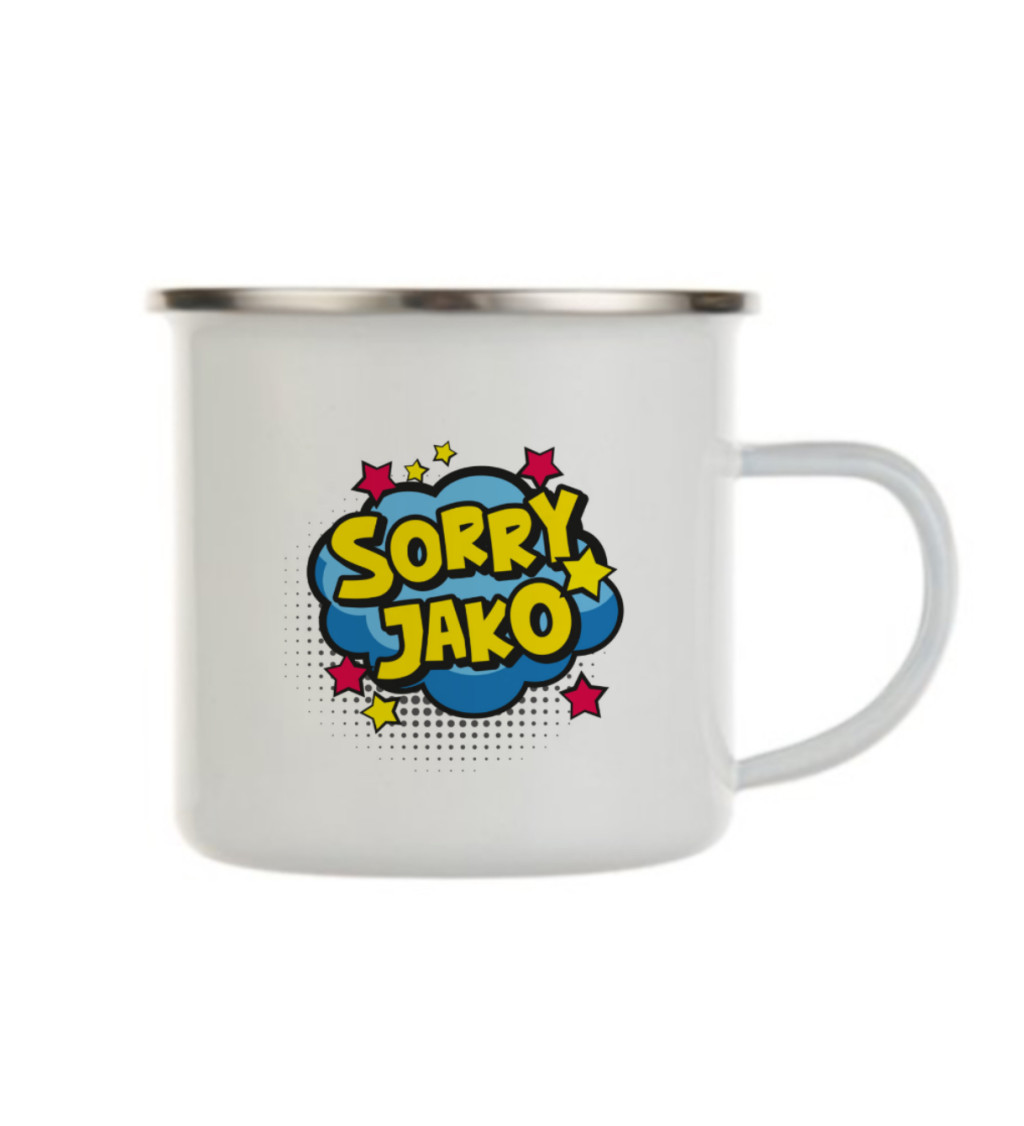 Bílý plecháček: Sorry jako