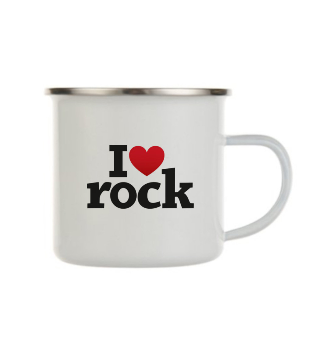 Bílý plecháček: I love rock