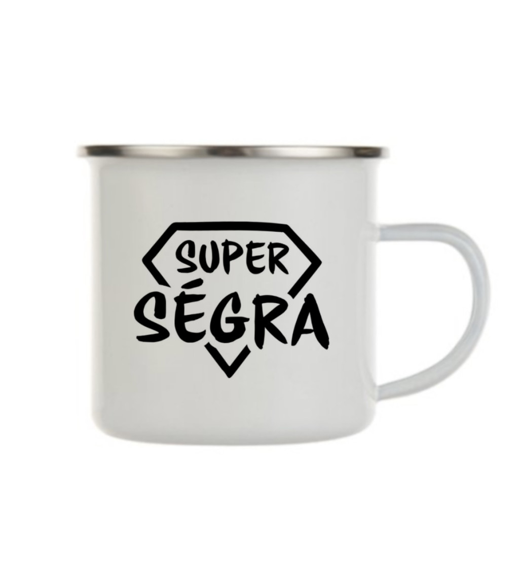 Bílý plecháček: Super ségra