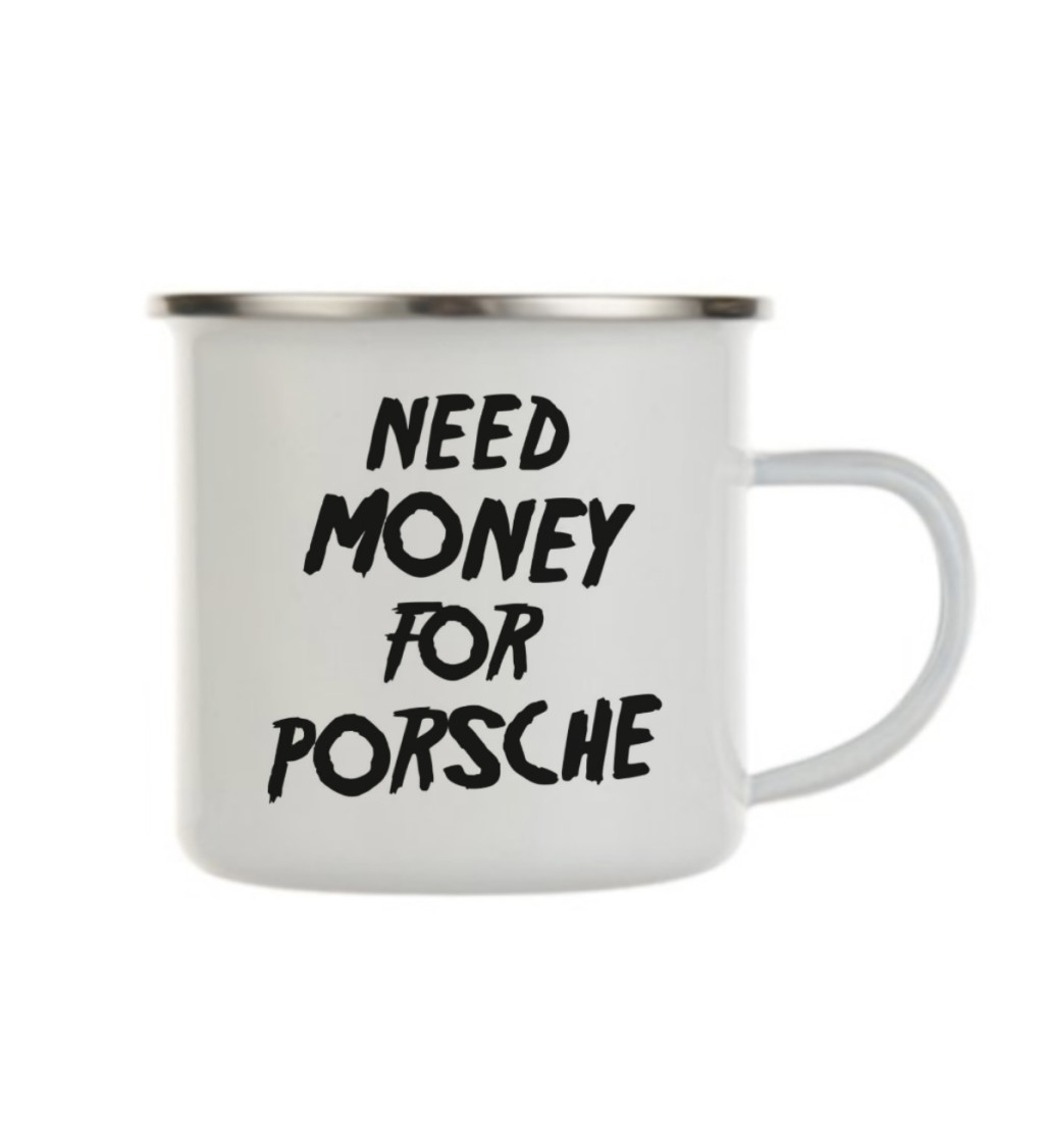 Bílý plecháček: Need money for Porsche
