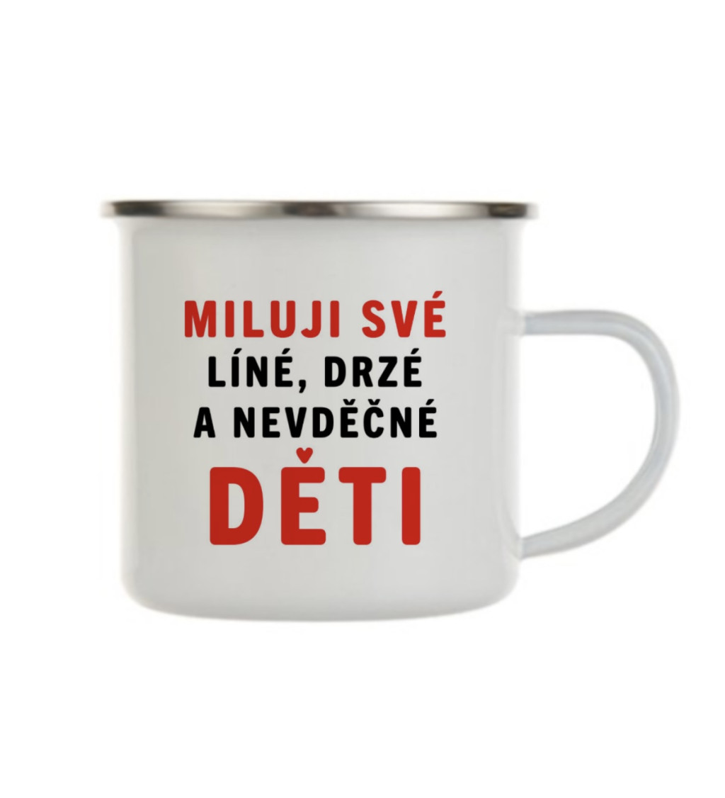 Bílý plecháček: Miluji své děti