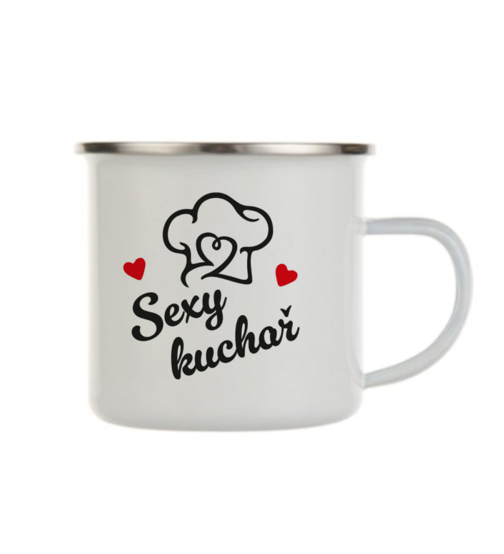 Bílý plecháček: Sexy kuchař