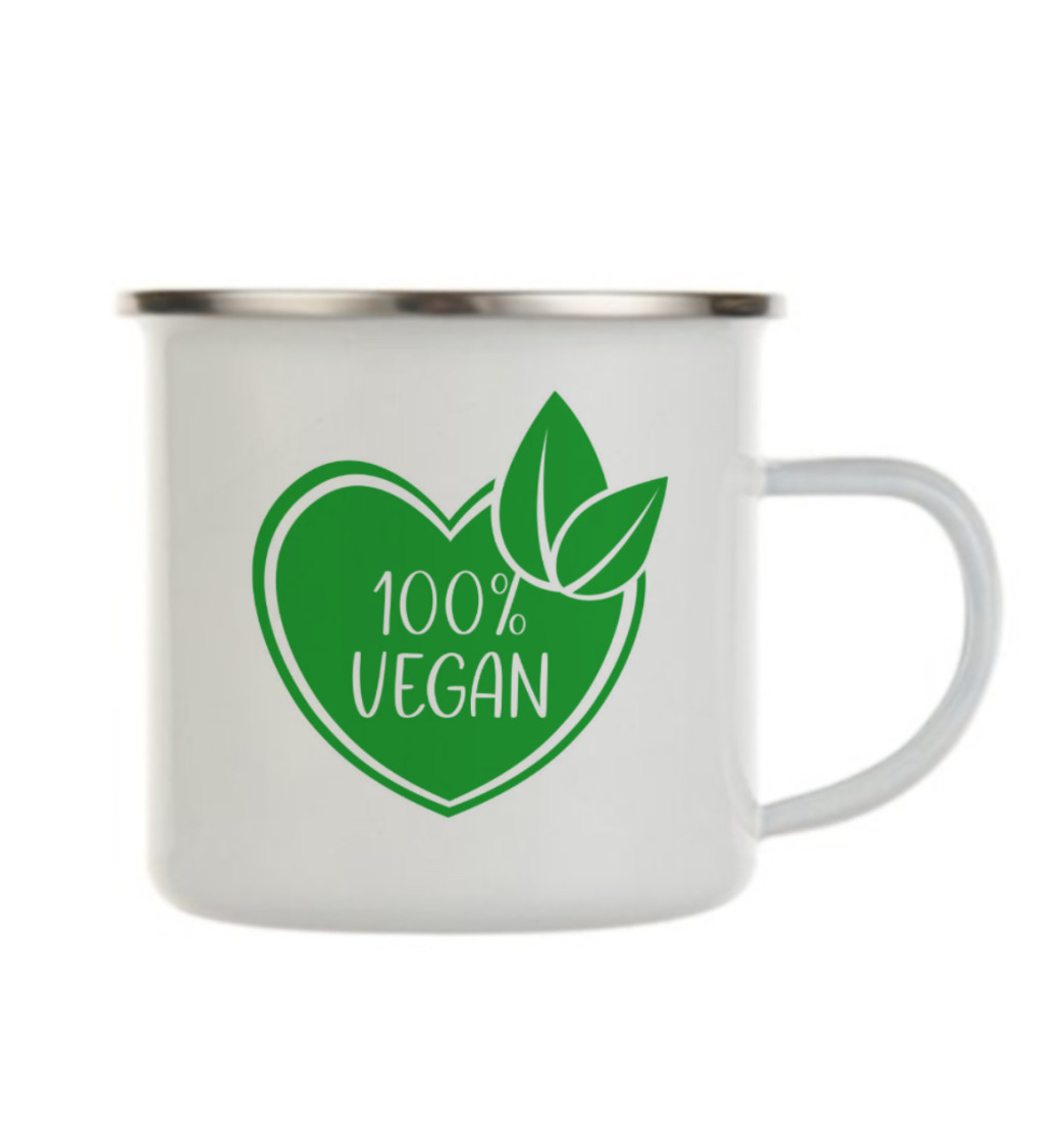 Bílý plecháček: 100% vegan