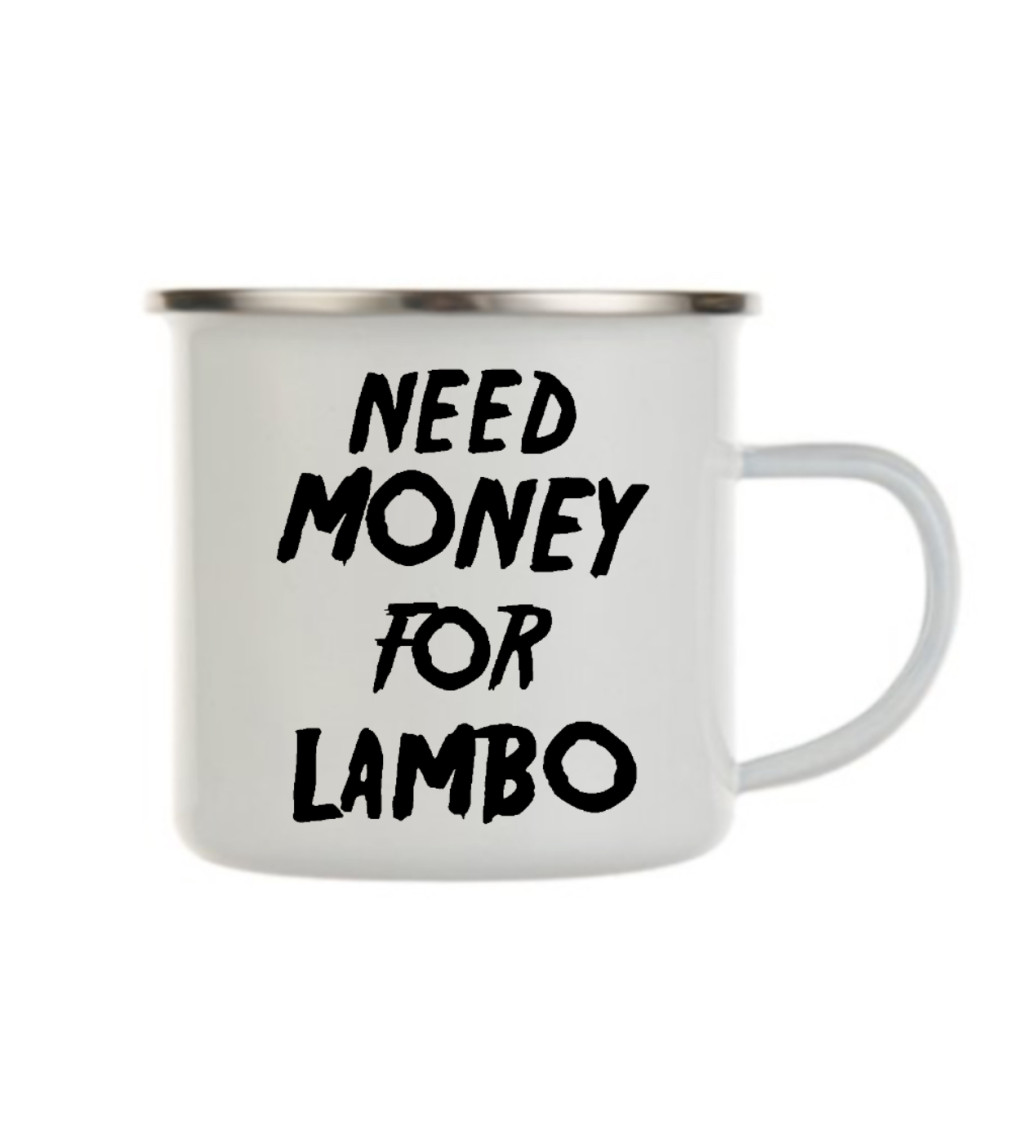 Bílý plecháček: Need money for Lambo