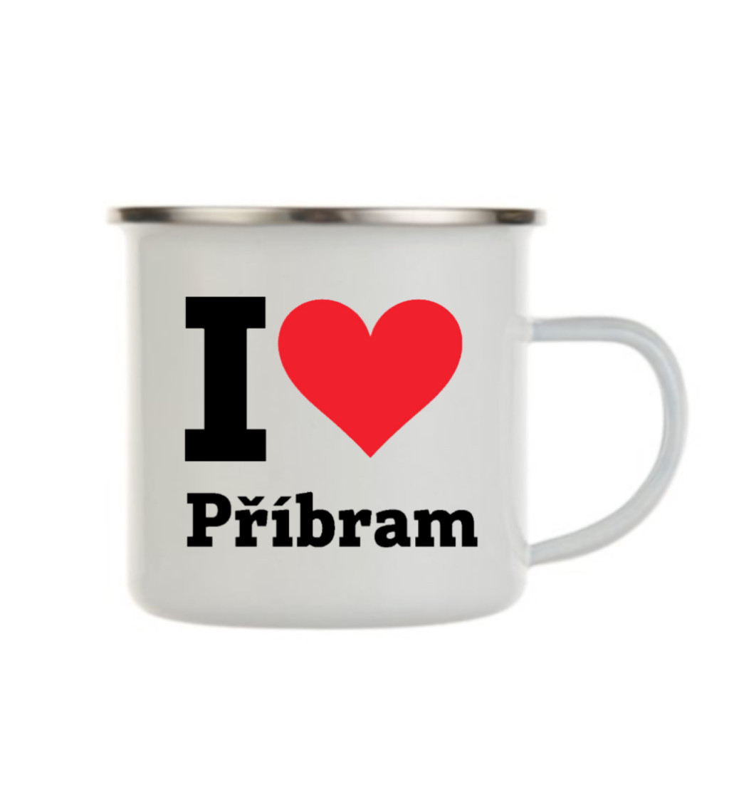 Bílý plecháček: I love Příbram