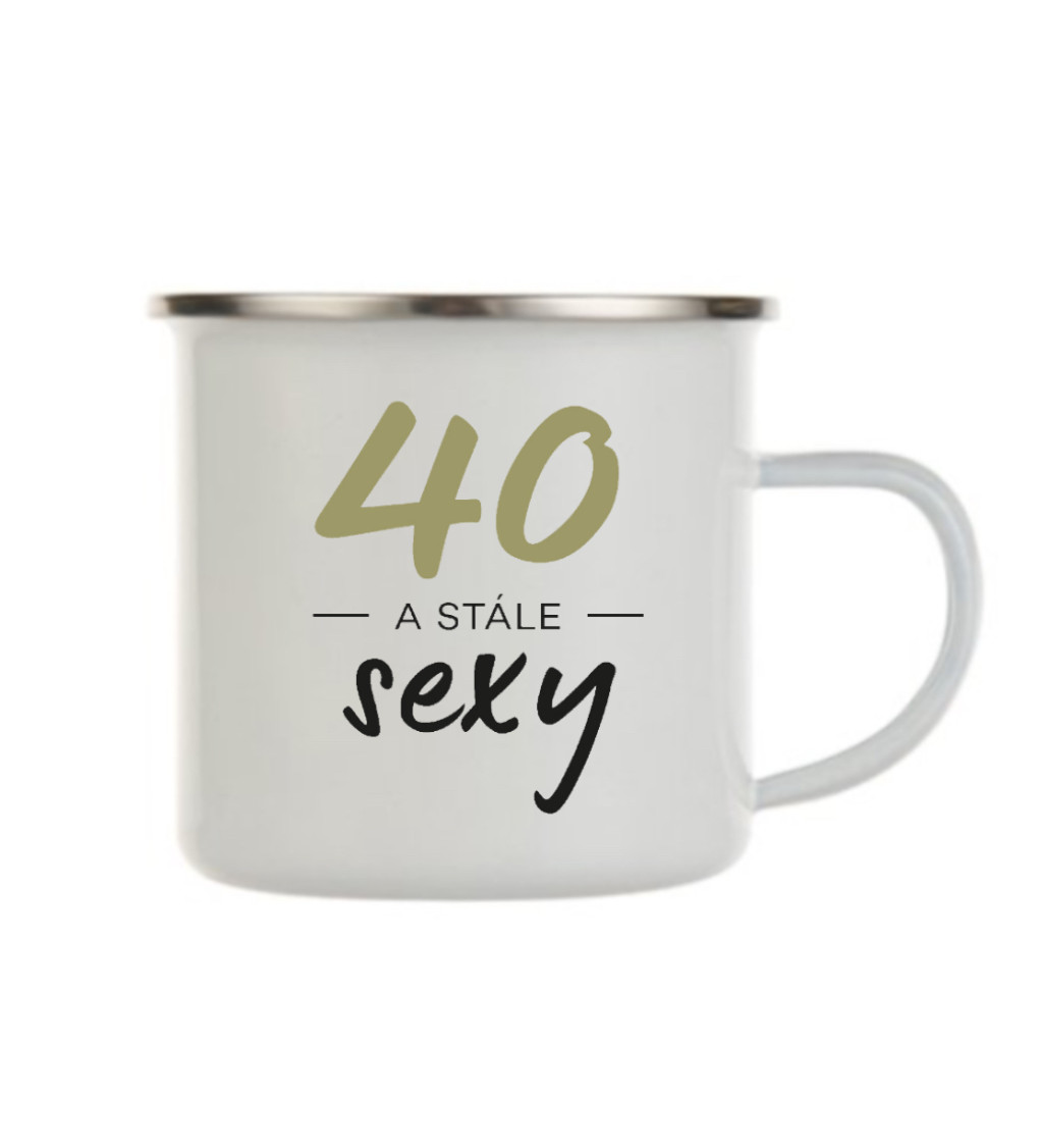 Bílý plecháček: 40 a stále sexy