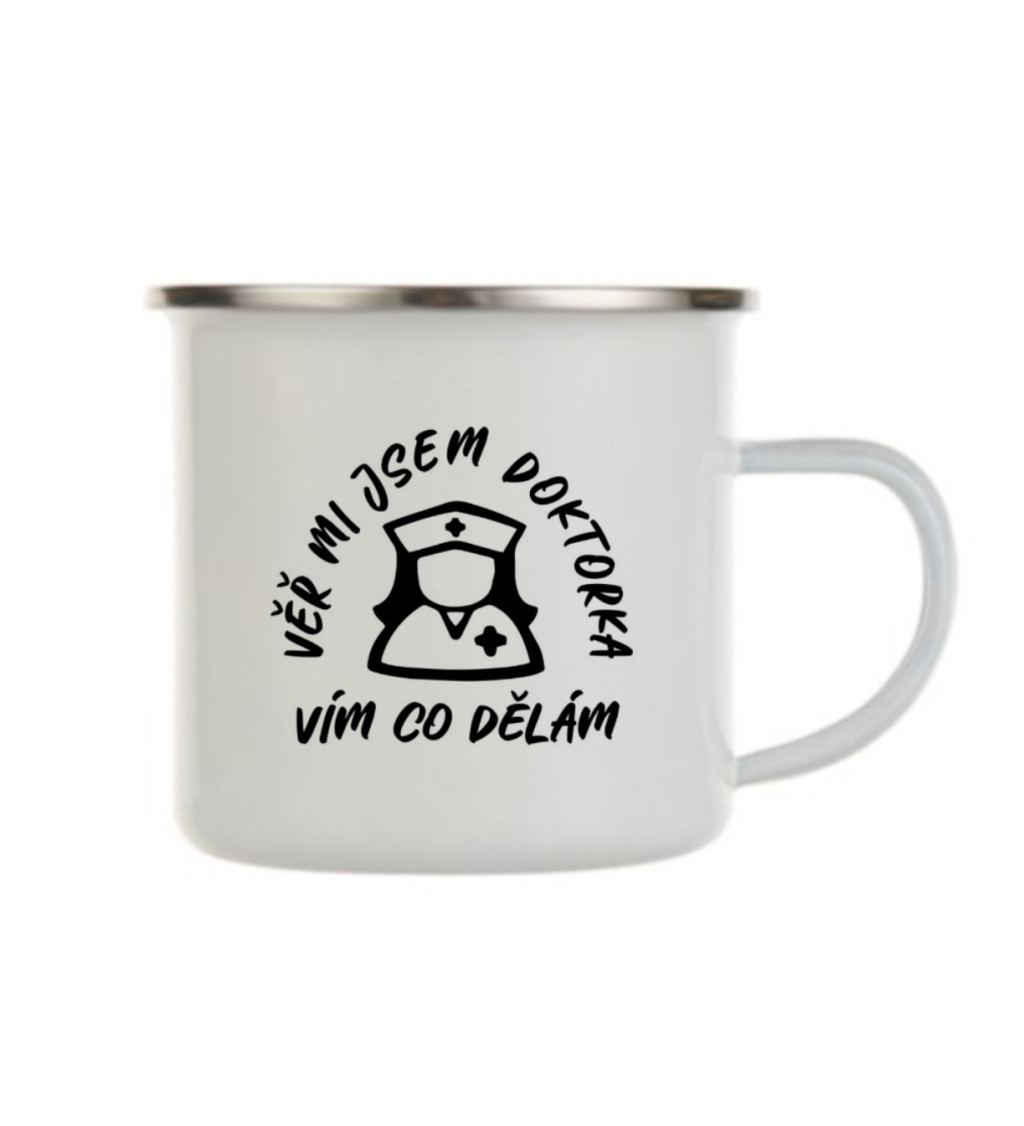 Plecháček bílý: Věř, jsem doktorka, vím co dělám