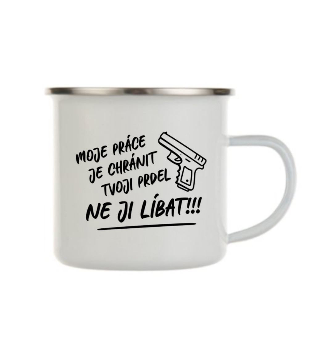 Plecháček bílý: Moje práce je chránit tvoje prdel, ne ji líbat