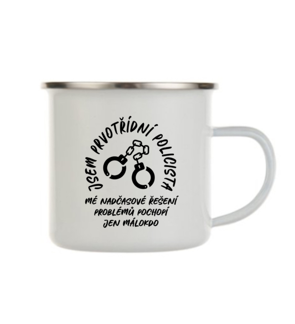 Plecháček bílý: Jsem prvotřídní policista