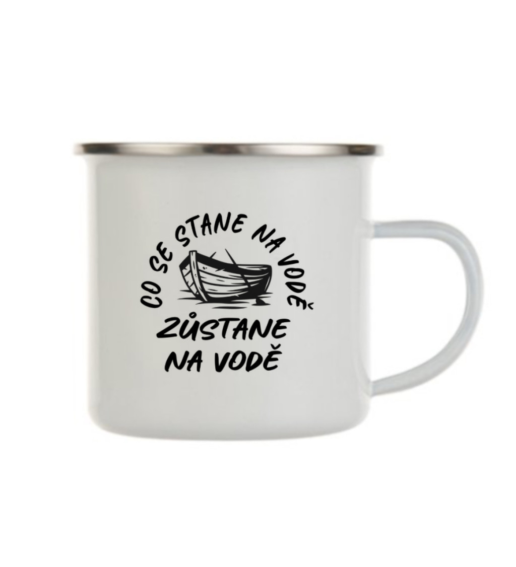 Plecháček bílý: Co se stane na vodě, zůstane na vodě