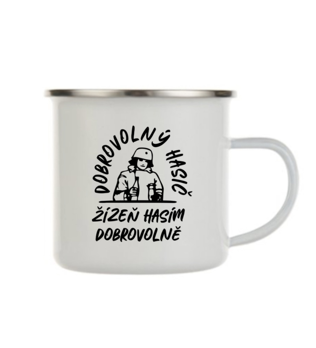 Plecháček bílý: Dobrovolný hasič