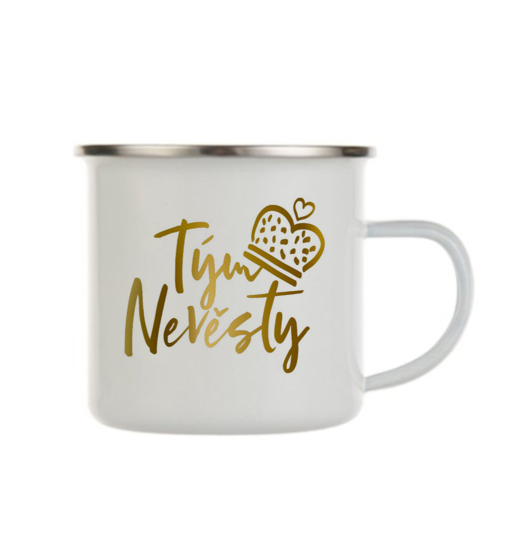 Plecháček bílý: Tým nevěsty koruna