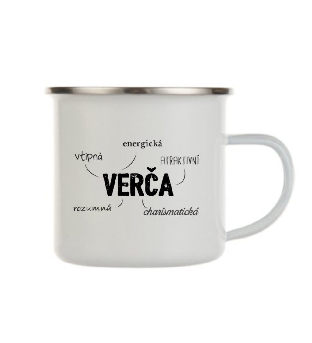 Bílý plecháček: Verča