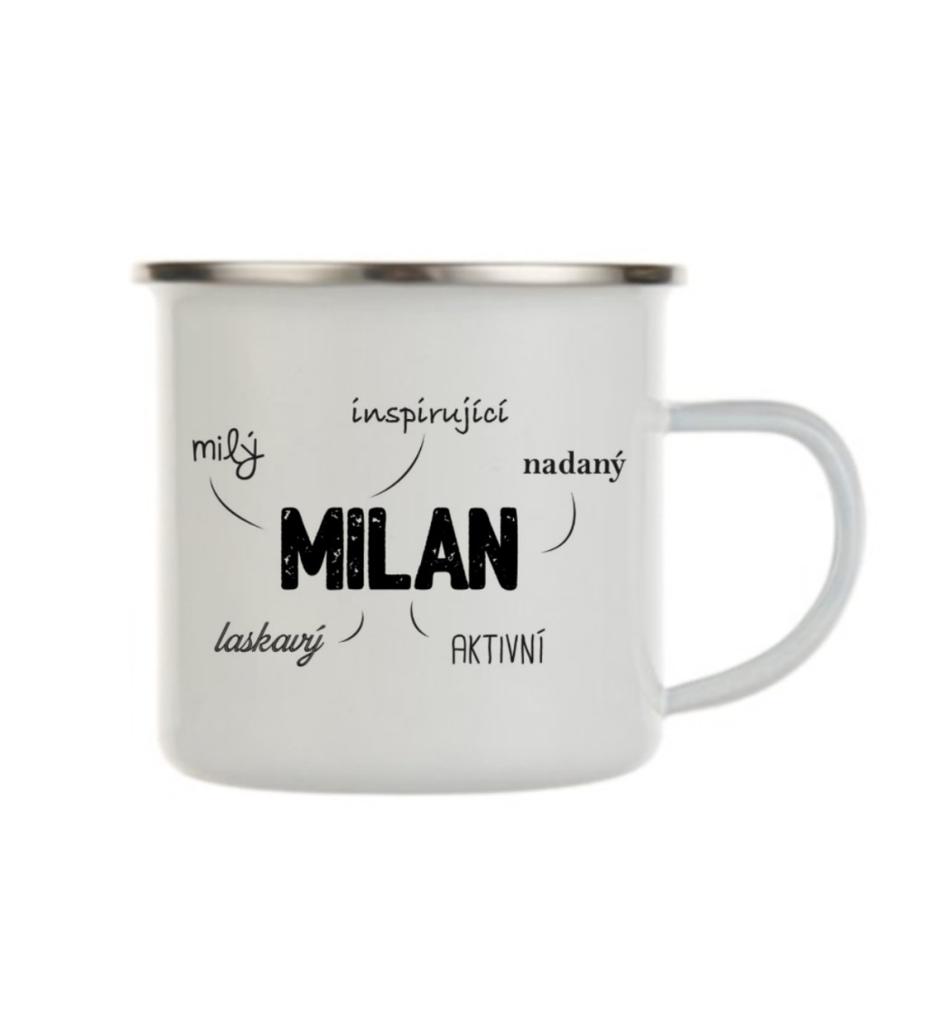 Bílý plecháček: Milan