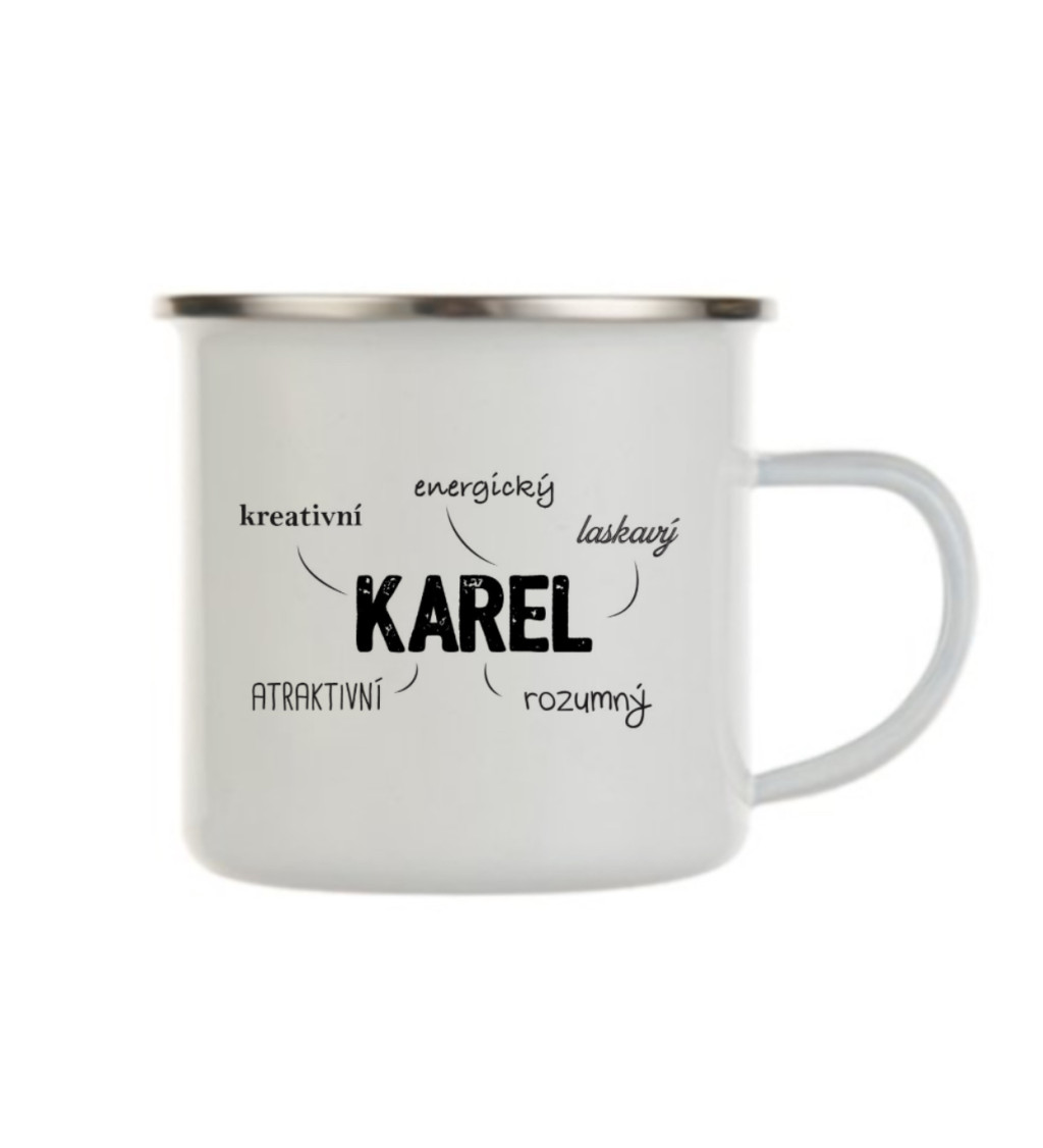 Bílý plecháček: Karel