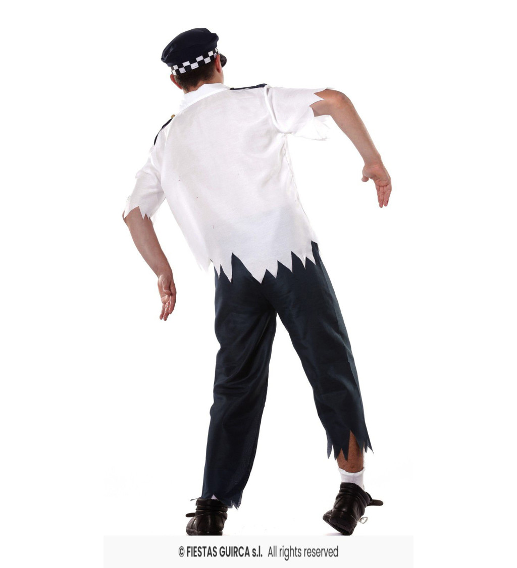 Kostým Nemrtvý policista – pánský