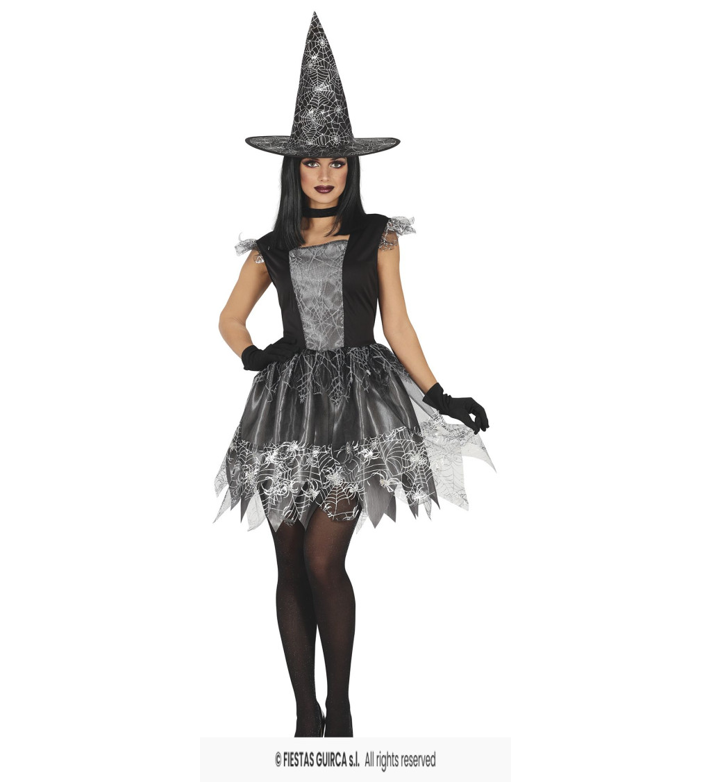 Stříbrná čarodějnice – dámský kostým