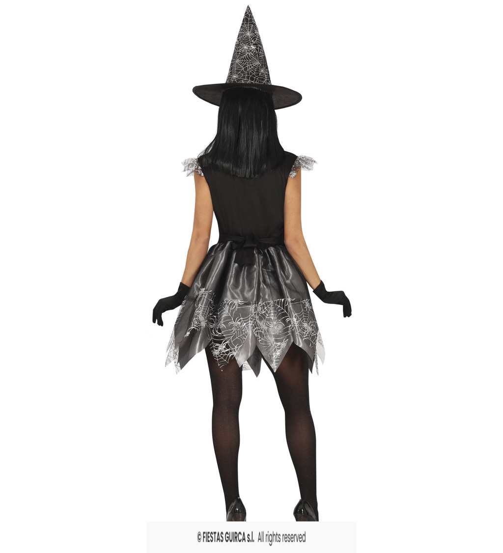 Stříbrná čarodějnice – dámský kostým