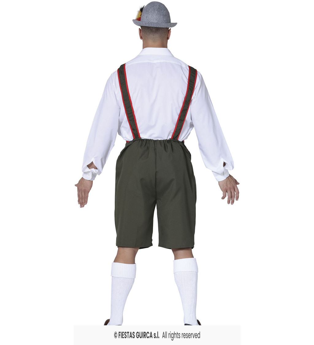 Tradiční tyrolský kostým pro muže
