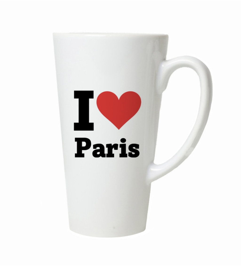 Hrnek na latte – I love Paris