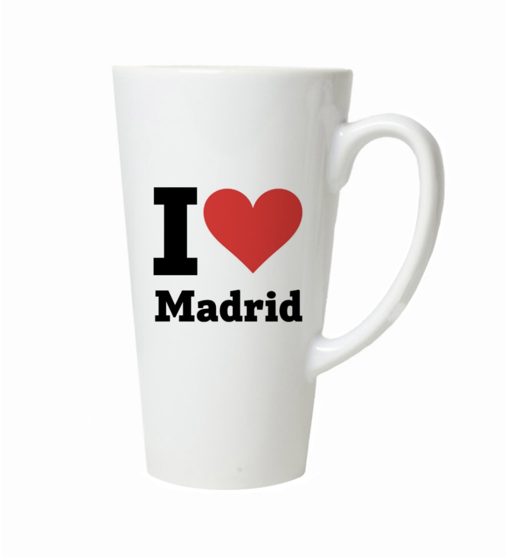 Hrnek na latte – I love Madrid