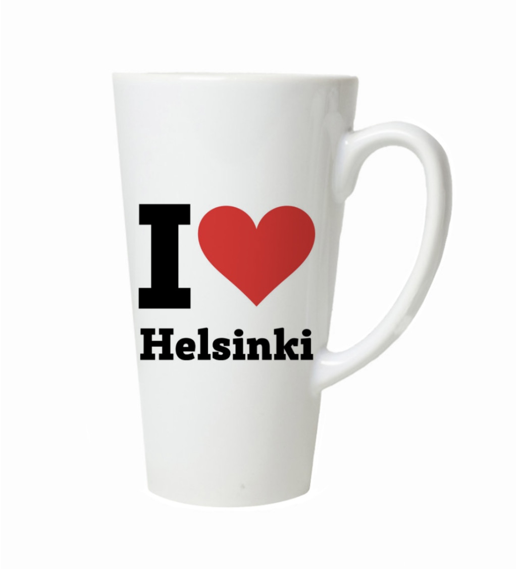 Hrnek na latte – I love Helsinki