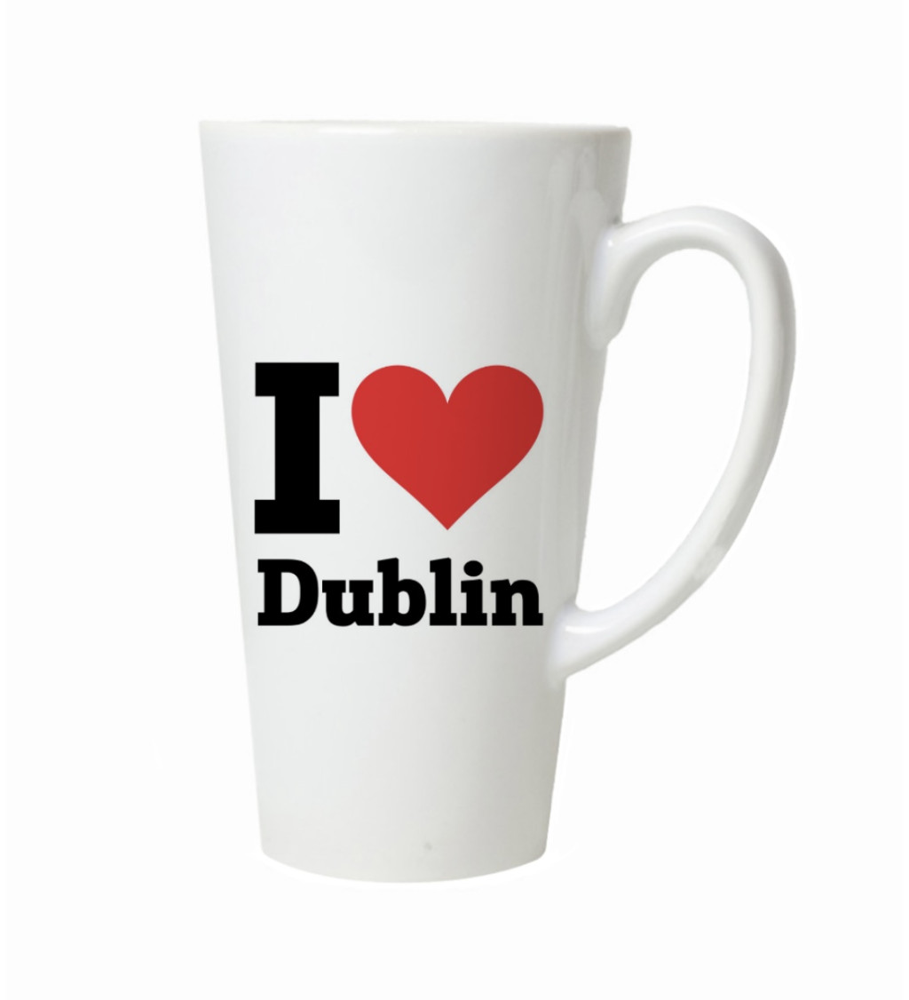 Hrnek na latte – I love Dublin