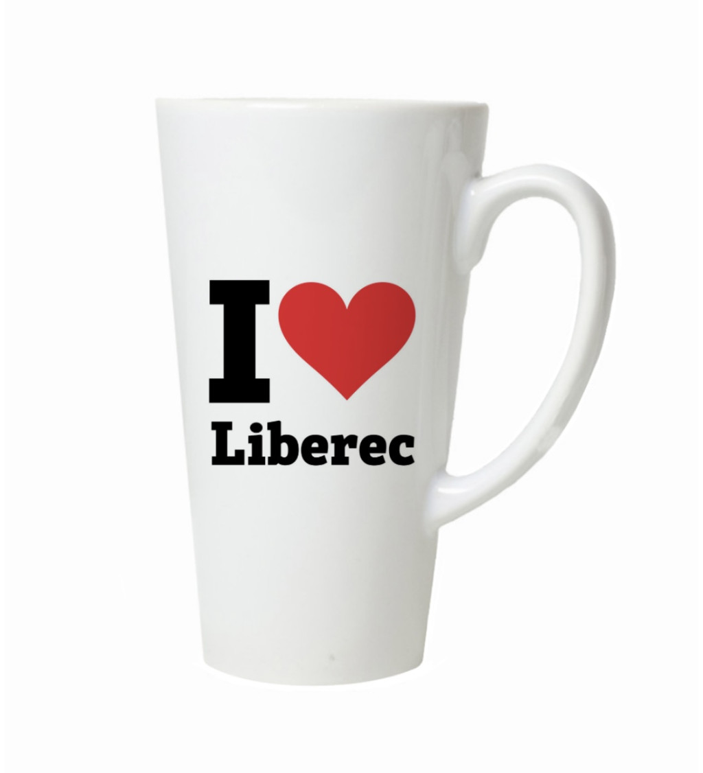 Hrnek na latte – I love Liberec