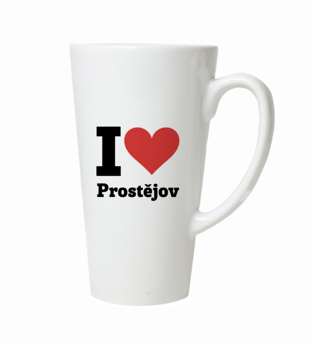 Hrnek na latte – I love Prostějov