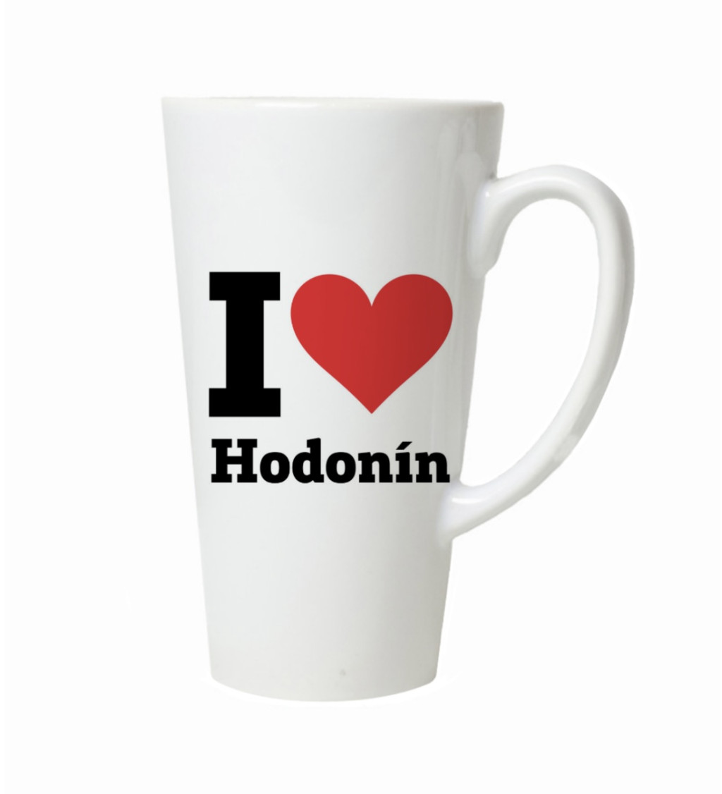 Hrnek na latte – I love Hodonín
