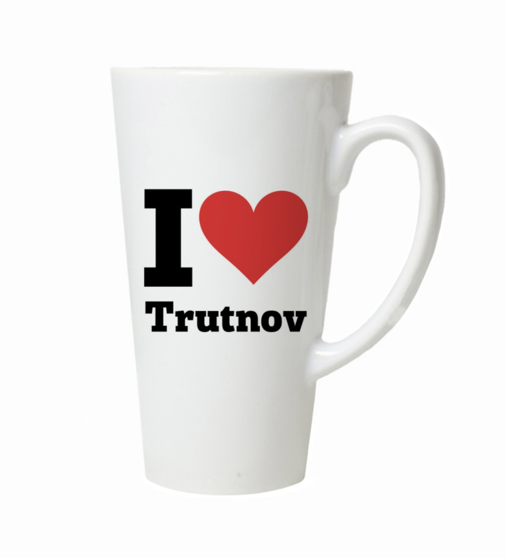 Hrnek na latte – I love Trutnov