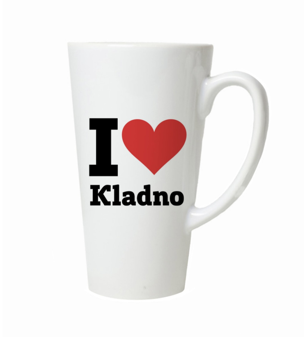 Hrnek na latte – I love Kladno