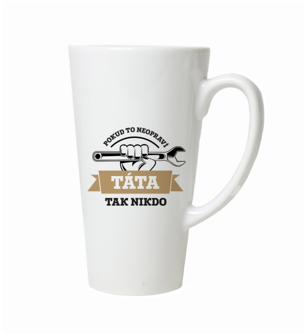 Hrnek na latte – Pokud to neopraví táta, tak nikdo