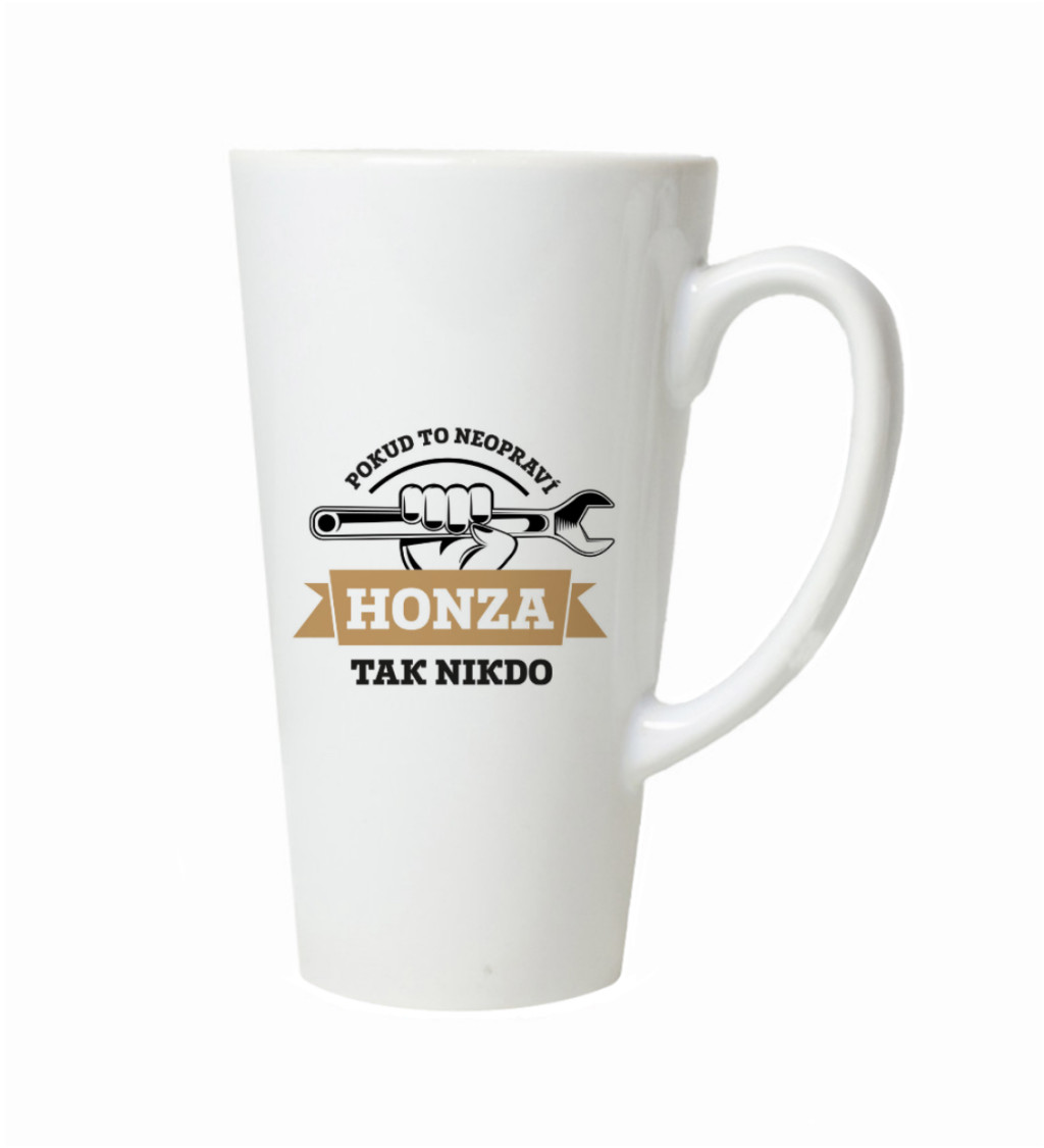 Hrnek na latte – Pokud to neopraví Honza, tak nikdo