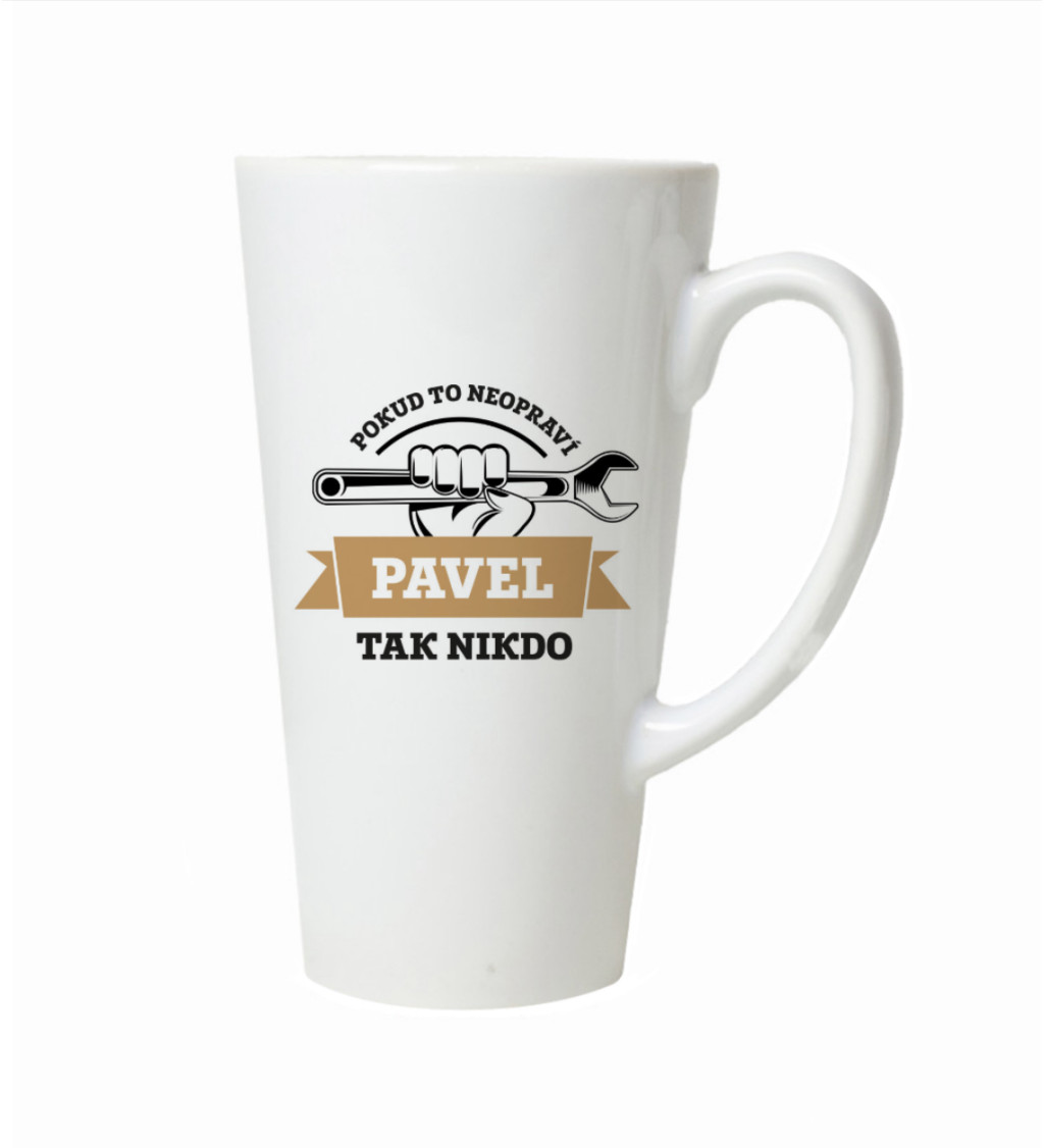 Hrnek na latte – Pokud to neopraví Pavel, tak nikdo