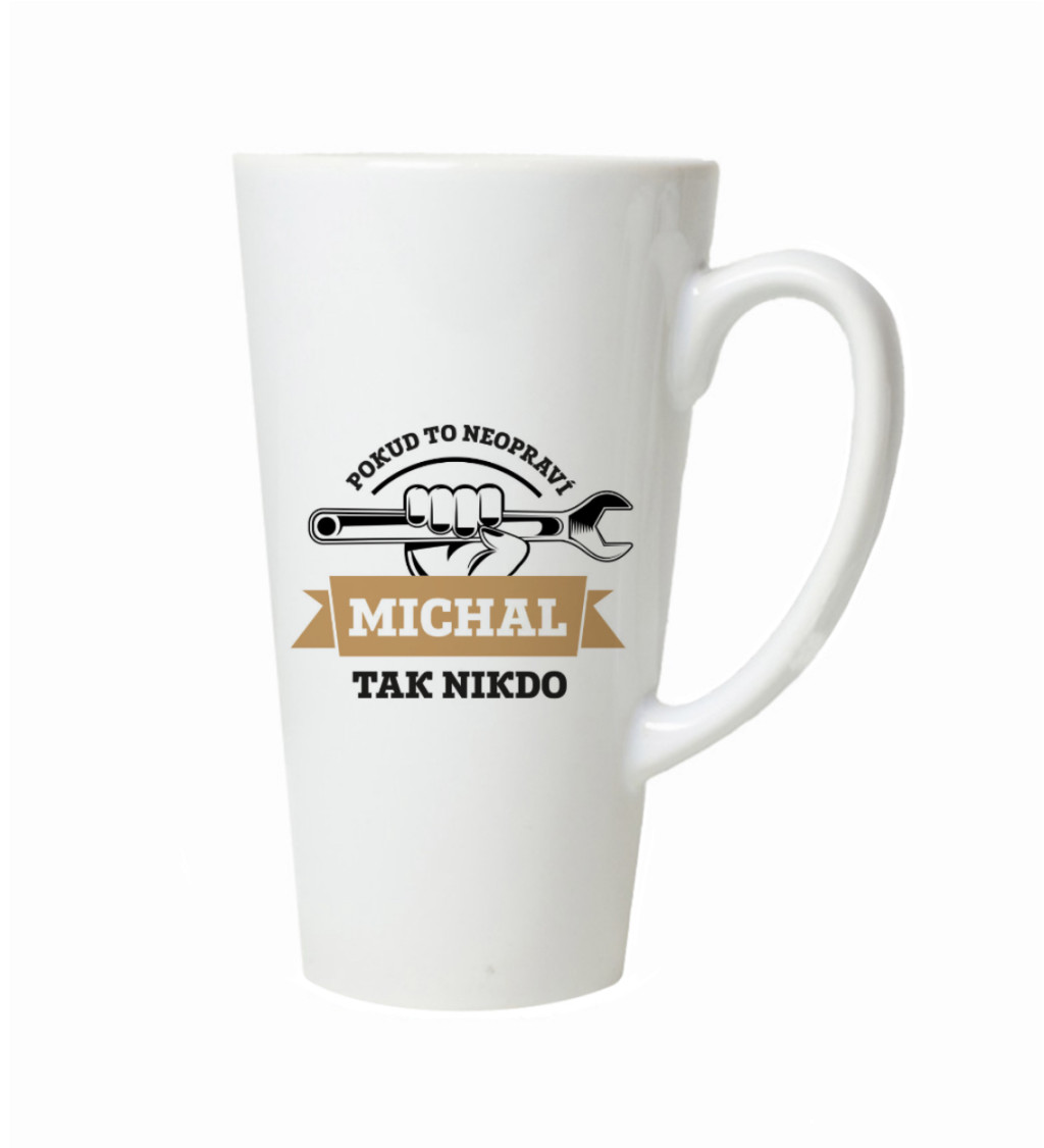 Hrnek na latte – Pokud to neopraví Michal, tak nikdo