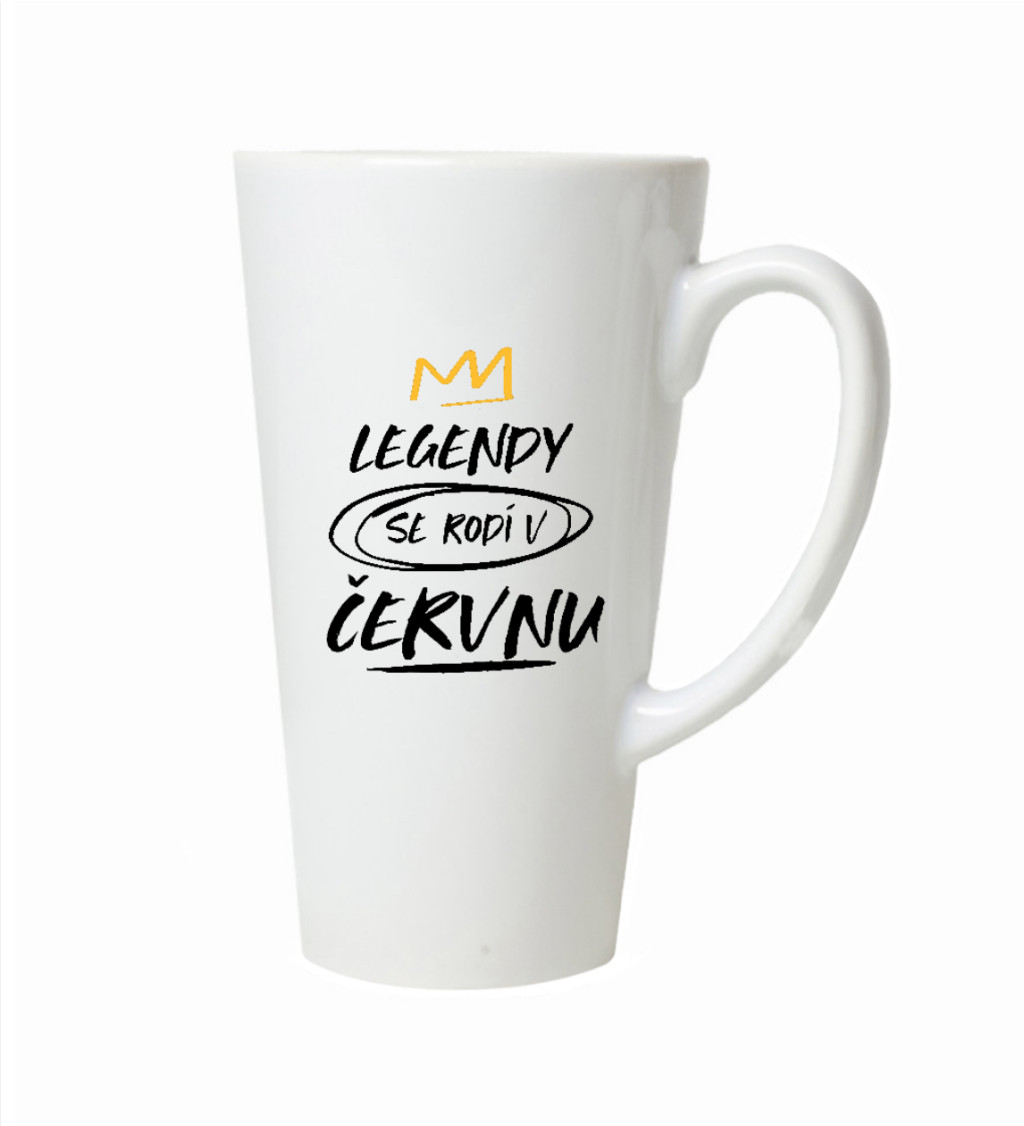 Hrnek na latte – Legendy se rodí v červnu