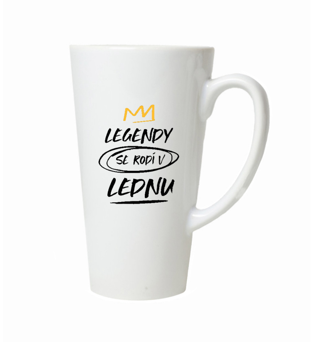 Hrnek na latte – Legendy se rodí v lednu