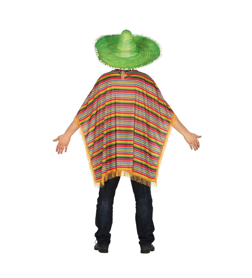 Kostým pro pány – mexické poncho