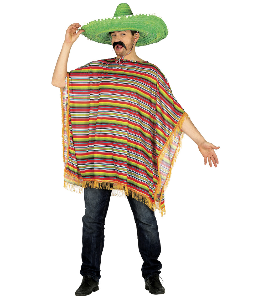 Kostým pro pány – mexické poncho